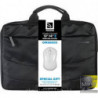 BU-BIDEA1314-WM-BK BORSA IDEA PC VGA 13.3/14 NERO + Mouse wireless