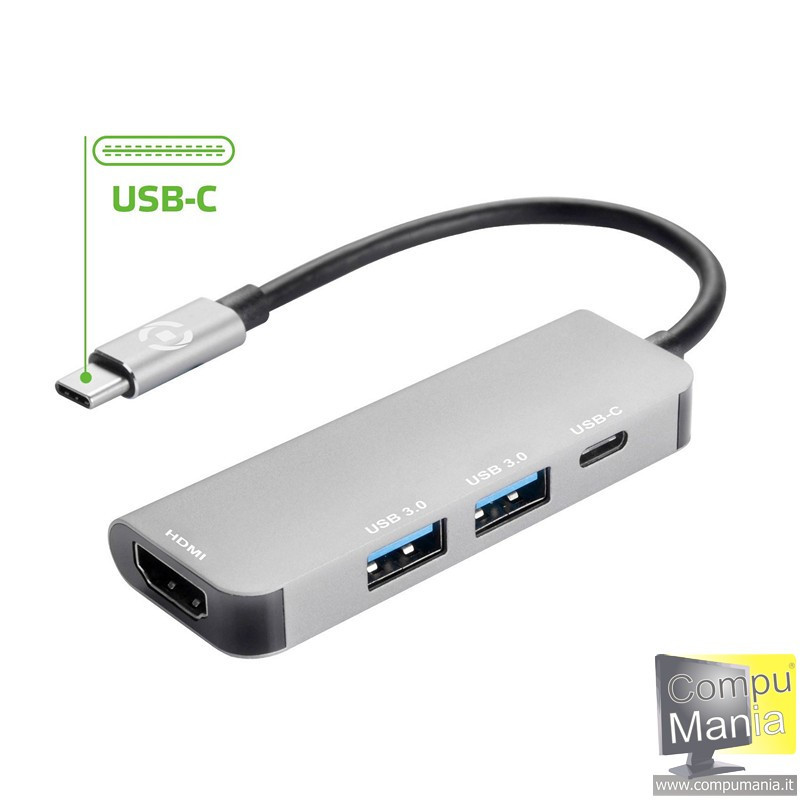 HUB TYPE C TO USB USBC HDMI PROHUBPLUSDS