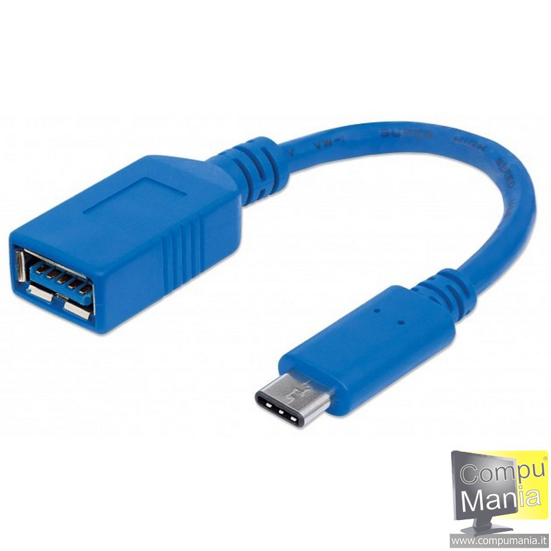 ICOC MUSB31-CMAF02 Cavo YSB 3.0 A a 3.1C 15cm blue