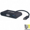 Convertitore USB-C a VGA, USB, USB-C IADAP USB31-VGAP