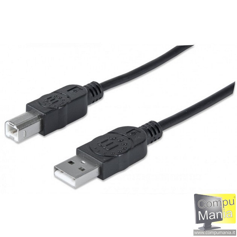 USB 2.0 tipo A-B 5mt. Scherm. U-AB-50-U2