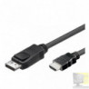 ICOC DSP-H12-030 Displayport 1.2/HDMI M/M 3mt.