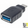 Adattatore USB 3.1 tipo C a USB-A nero IADAP USB31-CMAFM