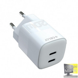 Caricabatterie 20W 2 USB-C...