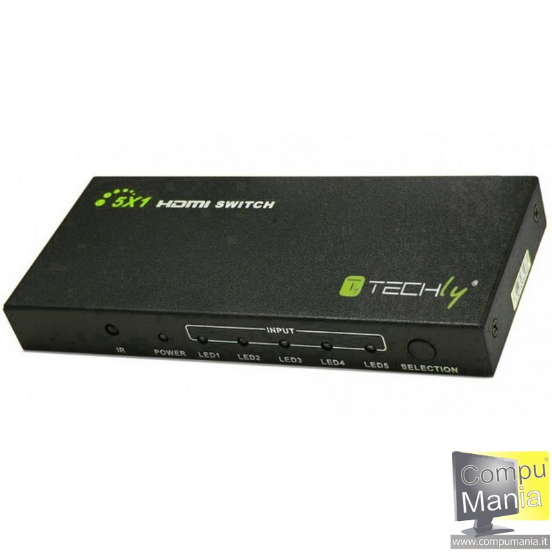IDATA HDMI-4K51 Switch HDMI 5 in 1 out telec. 4K UHD