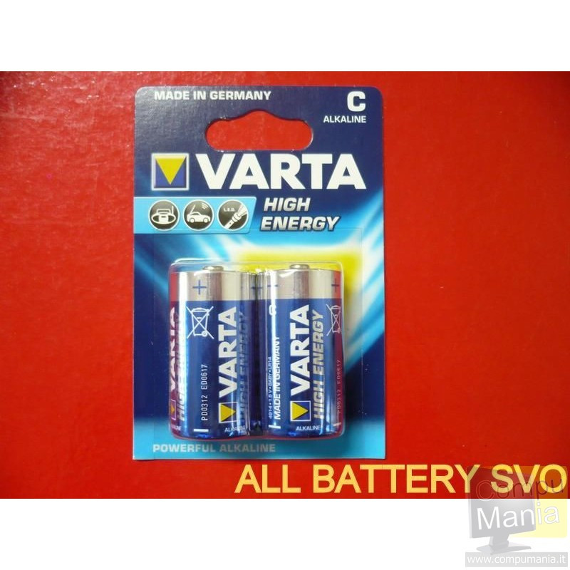 Batterie Mezza Torcia C 2pz. 4914
