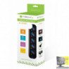 IUPS-PCP-16BK3 Multipresa 6p IT/Schuko ang. 45" 3mt.