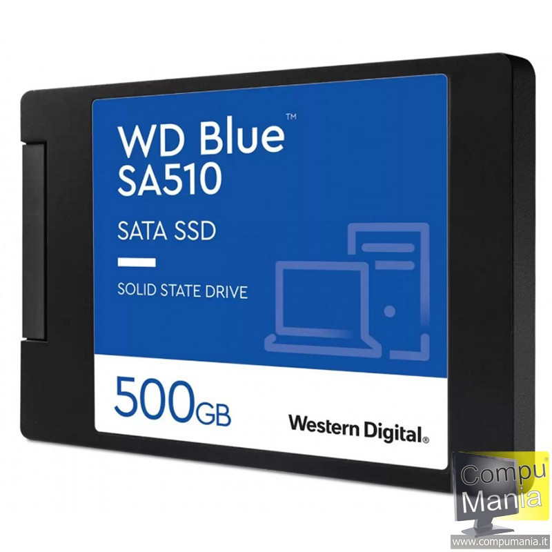 500Gb. Blue SA510 sATA 2,5" WDS500G3B0A