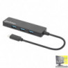 HUB USB-C SuperSpeed 4 porte nero IUSB31C-HUB430M