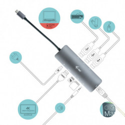 Hub USB 3.1 Tipo-C 3 porte...