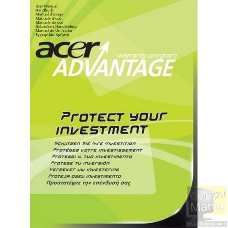 SV.WTPAF.AL3 Est. Gar. Tablet 3 anni danni accidentali per ICONIA