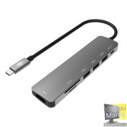 HUB C to 3 USB 1C 1 HDMI...