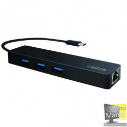 Hub USB 3.1 Tipo-C 3 porte...