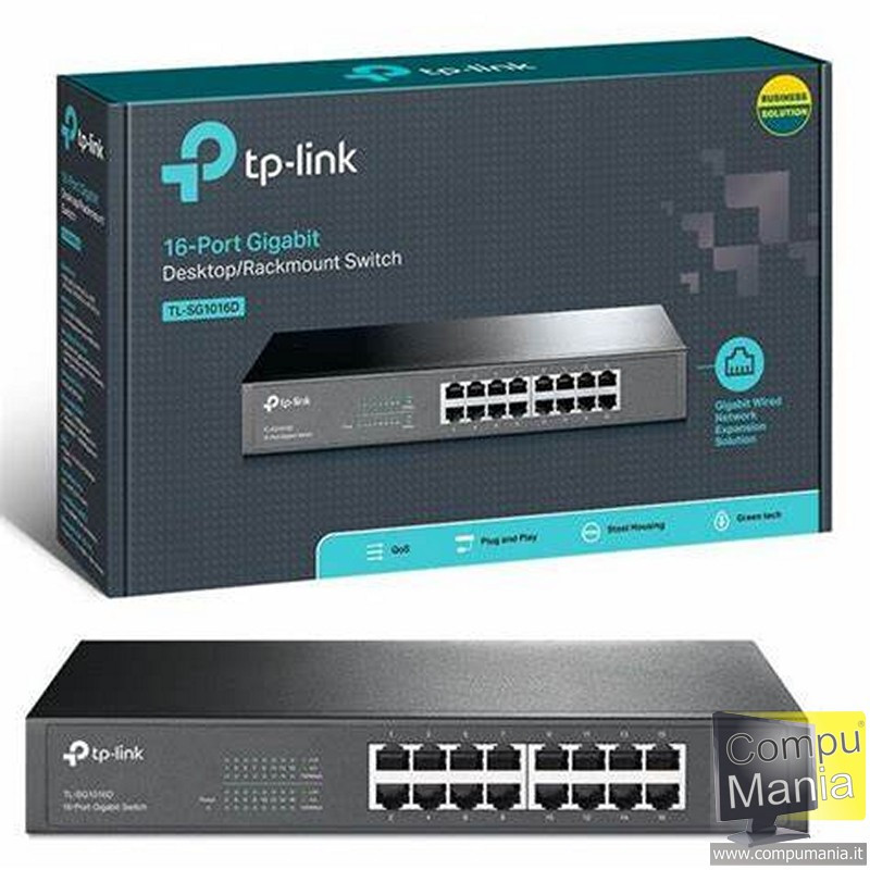 TL-SG1016D 16-Port Gigabit Switch
