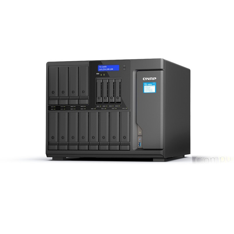 16 bay NAS 8Gb. 8core 2.5G TS-1655-8G