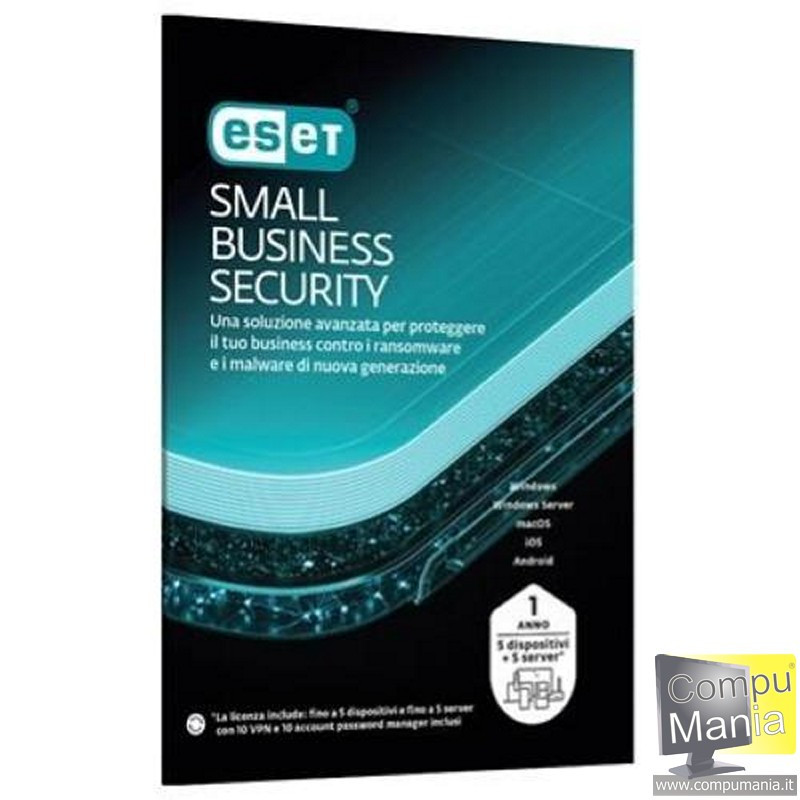 Small Business Security 5 user 1 anno ESBS-N1-B5-BOX