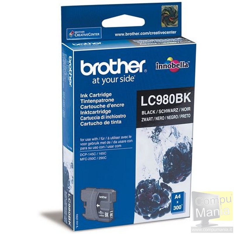 LC980BK cartuccia nero da 300 pagine