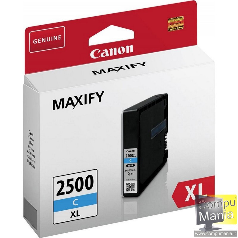 PGI-2500XL C cartuccia ciano