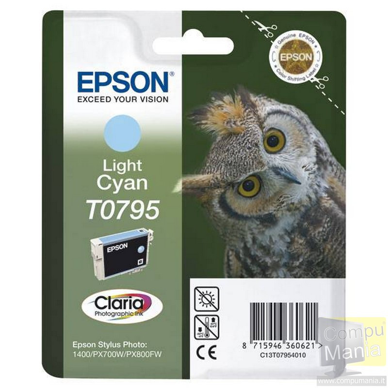 T07954020 cartuccia ciano chiaro