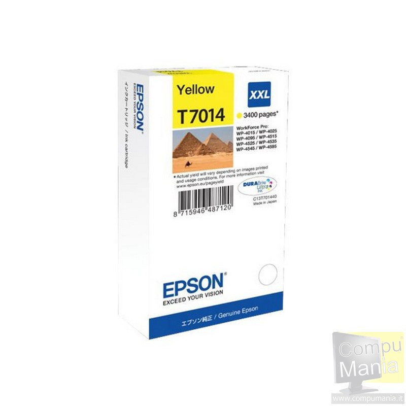 T70144010 giallo XXL per WP4000
