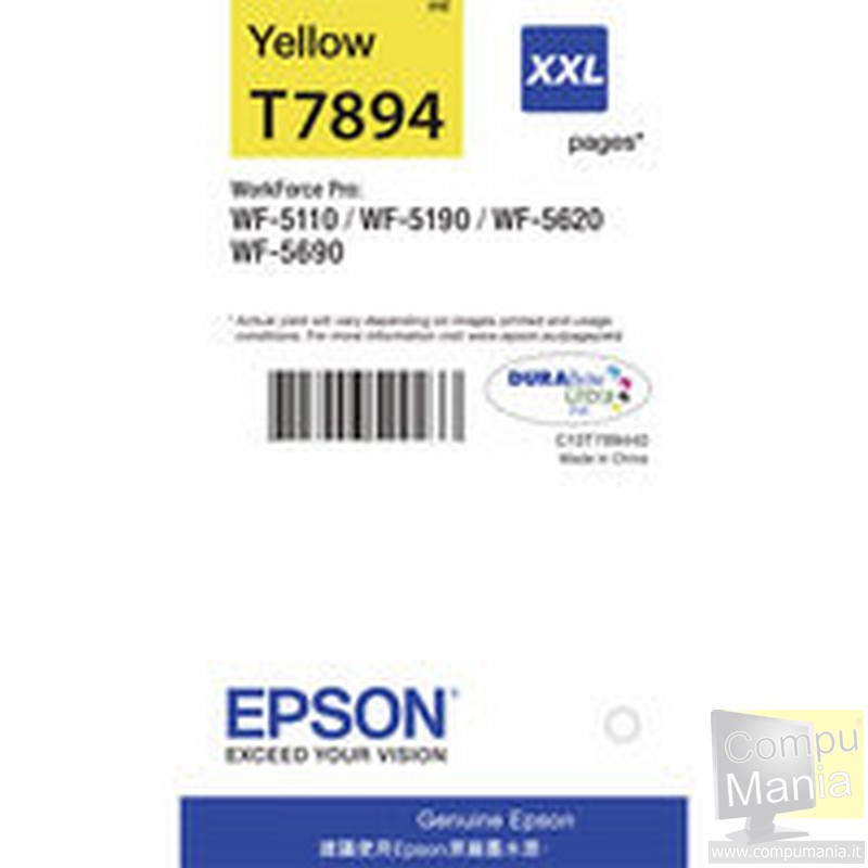 T789440 giallo XXL WF5110DW