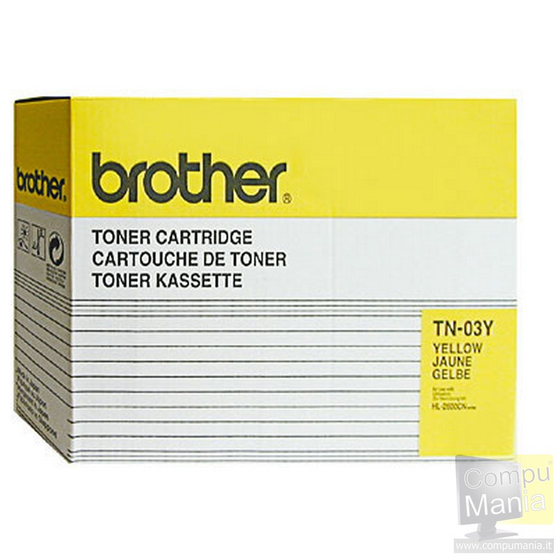 TN 03Y toner giallo disponibile per HL-2600CN