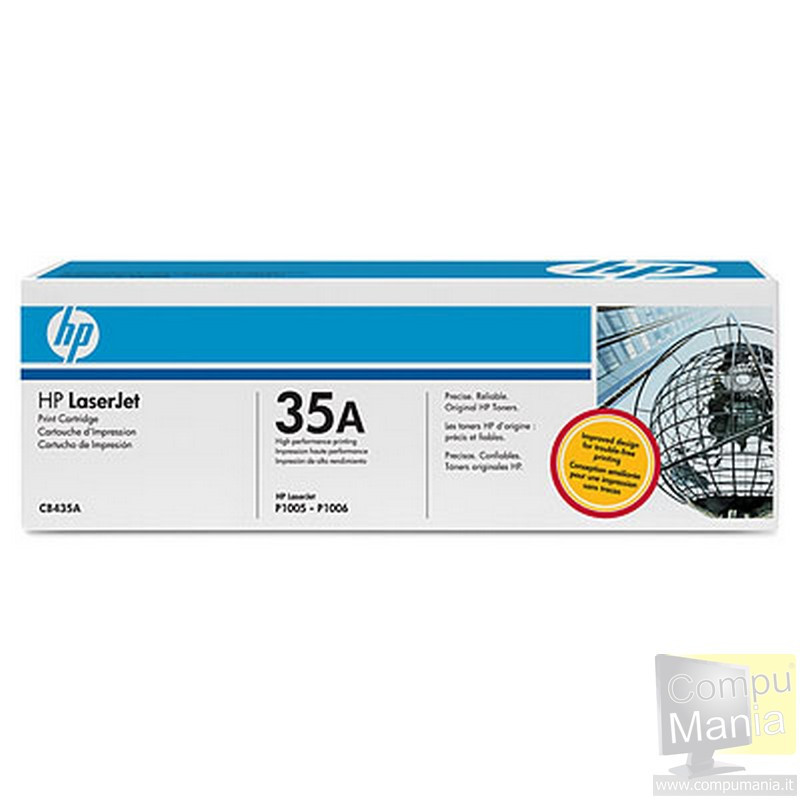 CB435A toner nero