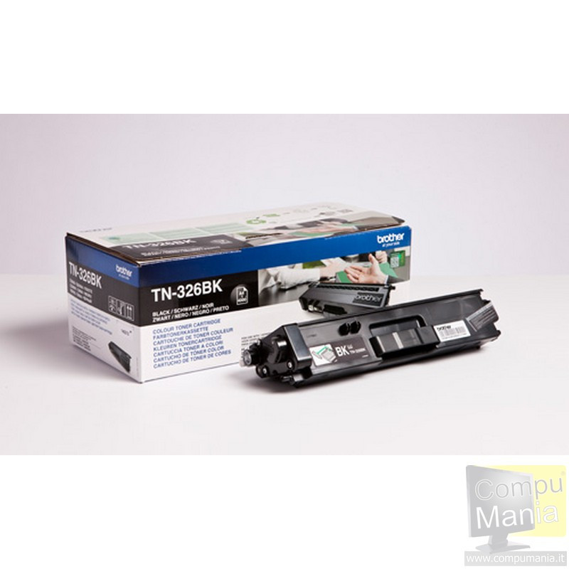 TN 326BK toner nero da 4000 pagine