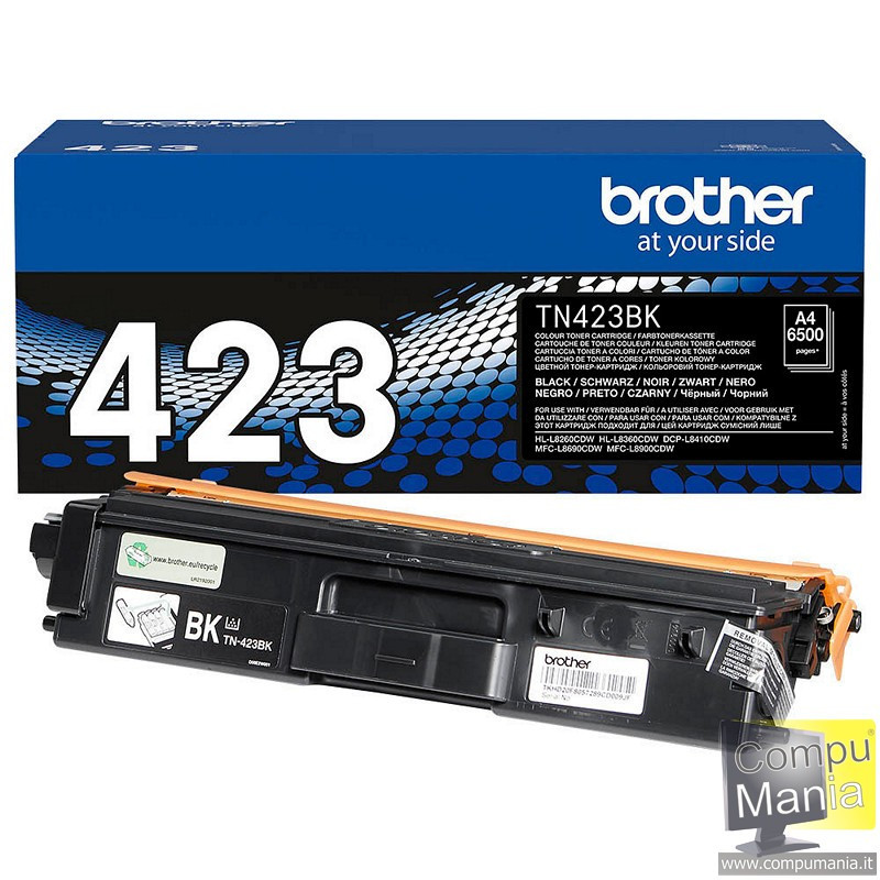 TN 423BK nero da 6500pag per HL-L82xx, 84xx, 86xx