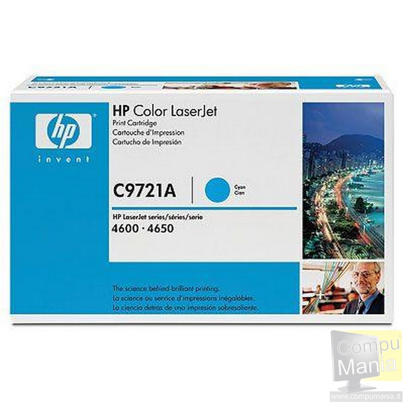 C9721A toner ciano
