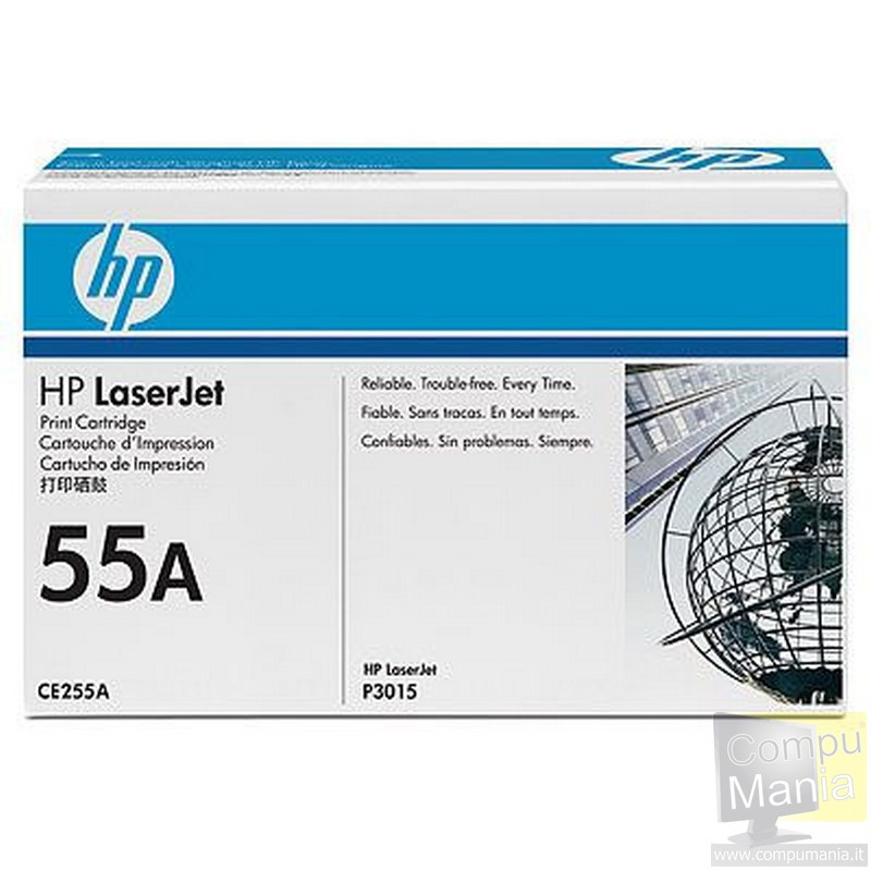 CE255A toner nero