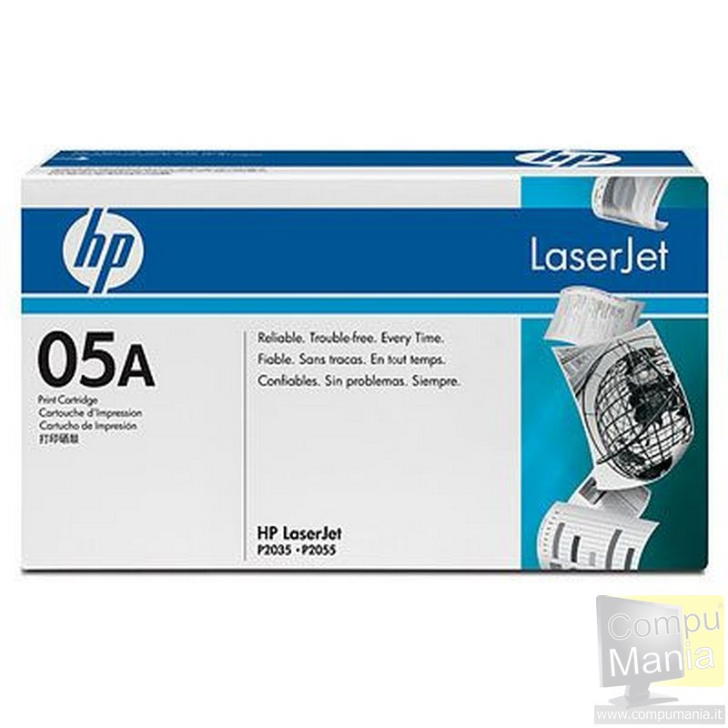 CE505A toner nero