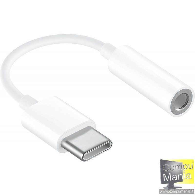 USB-C M a Audio 3.5 mm F 12 cm Bianco ICOC APP-8MAU